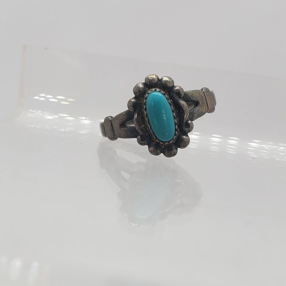 Bell Trading Post Native Sterling Silver Size 5.5 Ring